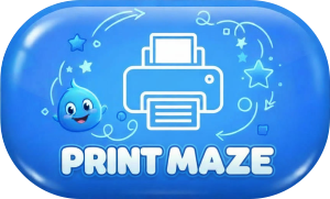 Printable Maze Puzzle for Kids