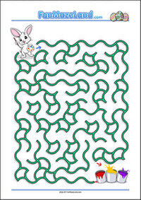 Free Printable Themed Maze Worksheet for kids