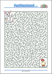Free Printable Themed Maze Worksheet for kids
