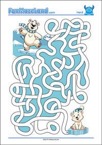 Maze Worksheet Free Printable Hard Path Maze