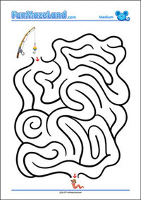 Free Printable Medium Path Maze