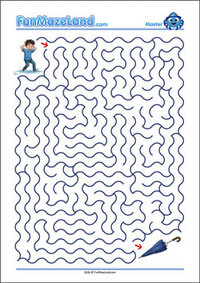 Free Printable Master Wave Maze