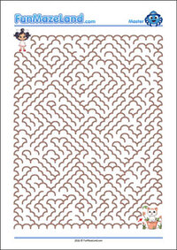 Free Printable Master Wave Maze