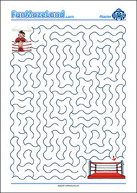 Free Printable Master Wave Maze