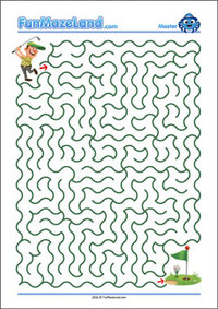 Free Printable Master Wave Maze