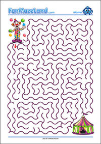 Free Printable Master Wave Maze