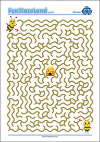 Free Printable Master Wave Maze