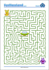 Free Printable Master Wave Maze
