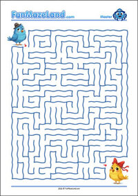Free Printable Master Wave Maze